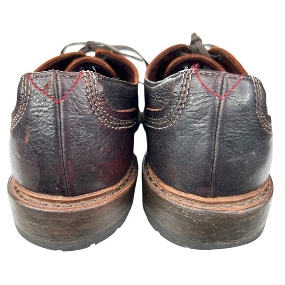Allen Edmonds Men’s Overlord Brown Leather Cap Toe Oxford Size US 10 D